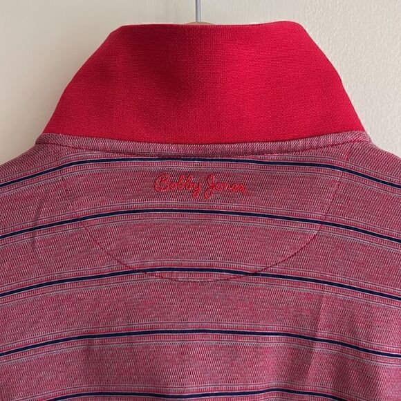 NWOT Bobby Jones 100% Cotton Short Sleeve Polo Shirt size L - Picture 7 of 10